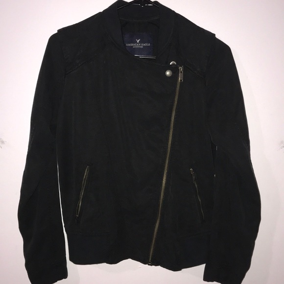 American Eagle Black Blazer Jacket - Picture 1 of 4